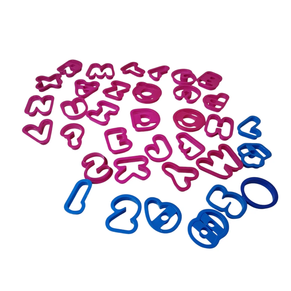 Letters Numbers Shapes Animals Cookie Cutters